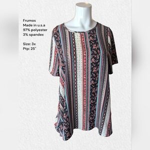 #58 frumos tunic top